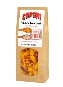 Caponi Maccheroni sin gluten 250 gr.