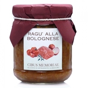 Cibus Memoriae  RAGU' ALLA BOLOGNESE - Salsa Boloñesa - 200 gr.