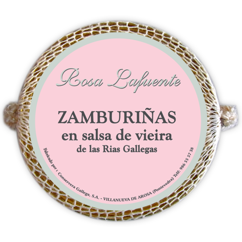 Conservas Rosa Lafuente - Zamburiñas en salsa de viera